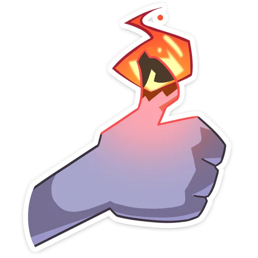 👍 Стикер «Вендиго» для Telegram