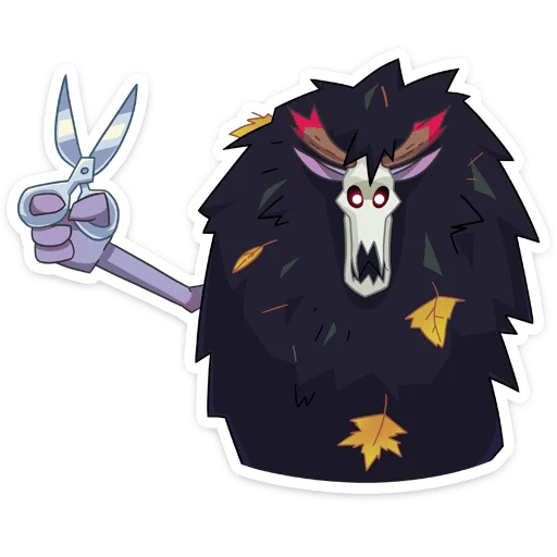 ✂️ Стикер «Вендиго» для Telegram