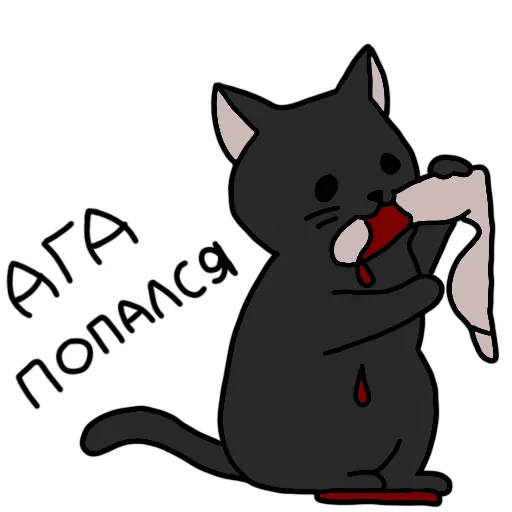 🐈 Стикер «WenkVelk» для Telegram