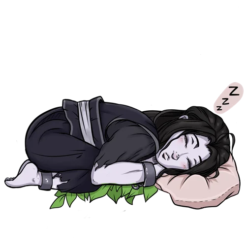 😴 Стикер «Вэнь Нин» для Telegram