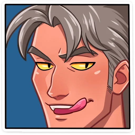 😝 Стикер «Вервольф» для Telegram