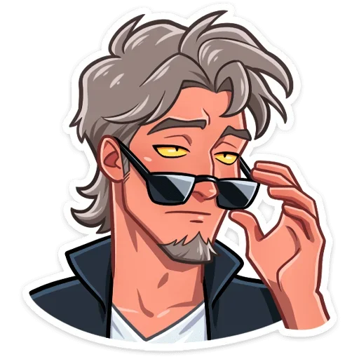 😎 Стикер «Вервольф» для Telegram
