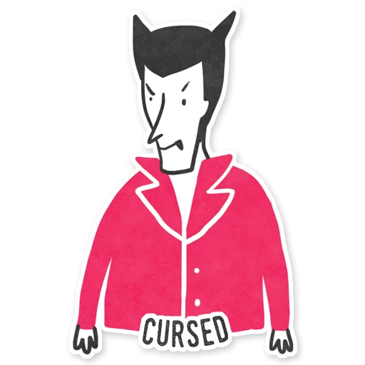 🐗 Стикер «werewolf game cards» для Telegram