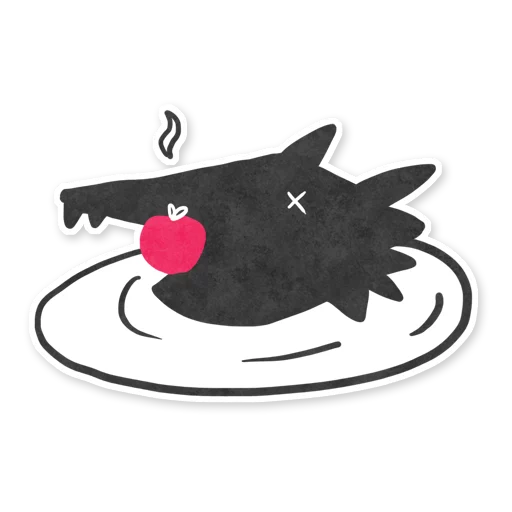 🍖 Стикер «werewolf game cards» для Telegram