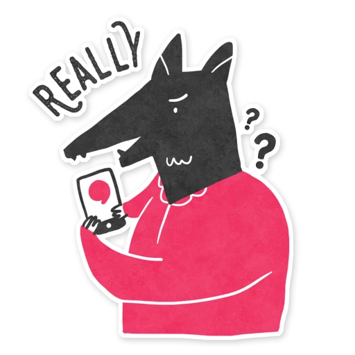 ⁉ Стикер «werewolf game cards» для Telegram