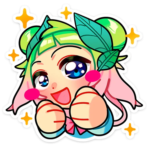 🤩 Стикер «Веснуля» для Telegram