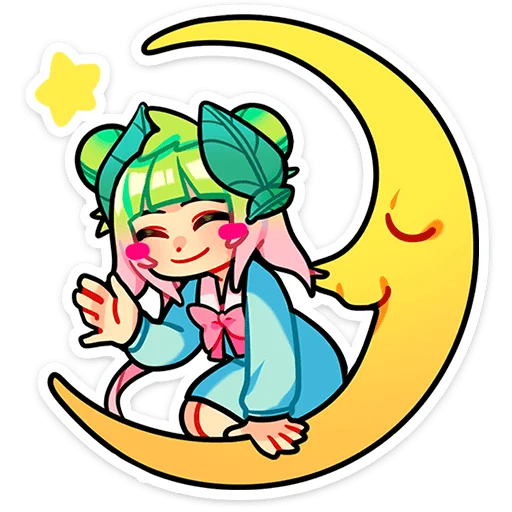 💤 Стикер «Веснуля» для Telegram