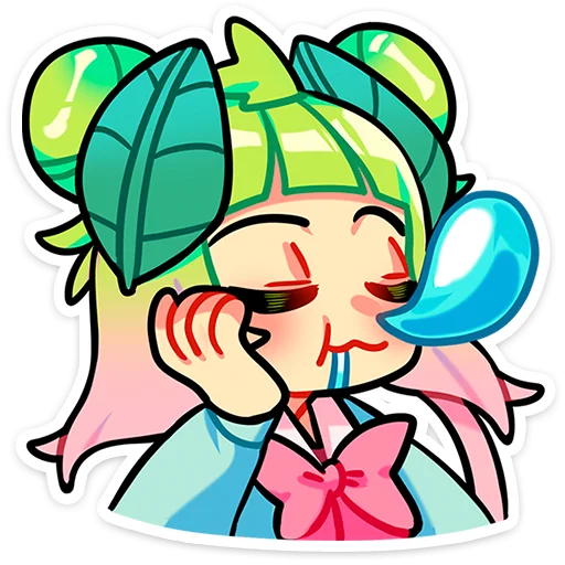 😪 Стикер «Веснуля» для Telegram
