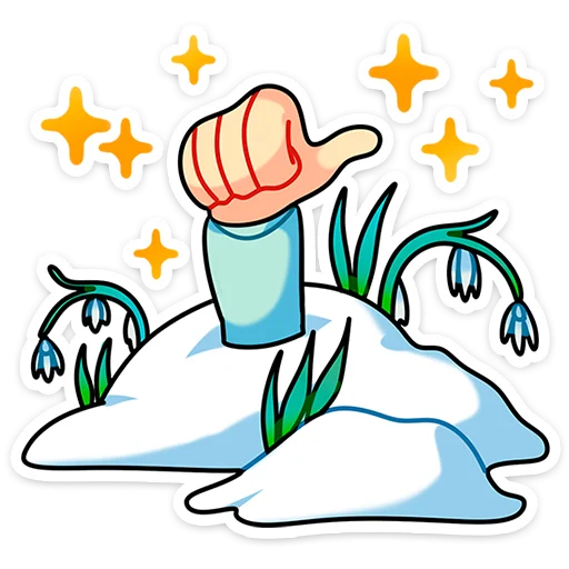👍 Стикер «Веснуля» для Telegram