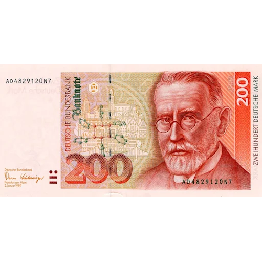 💲 Стикер «Марка ФРГ» для Telegram