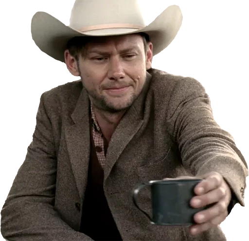 🍷 Стикер «Westworld Have violent ends» для Telegram