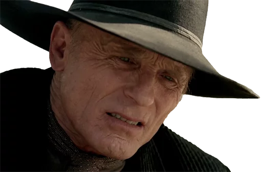 😬 Стикер «Westworld Have violent ends» для Telegram