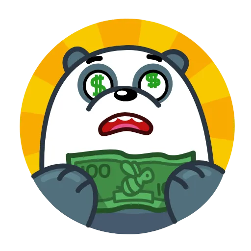 🤑 Стикер «Three Bears» для Telegram