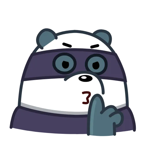 🤫 Стикер «Three Bears» для Telegram