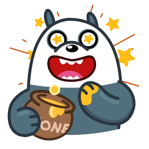 😜 Стикер «Three Bears» для Telegram
