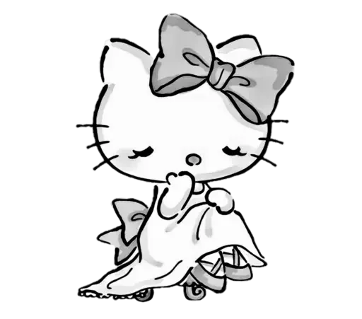 🥹 Стикер «dark gothic / готика» для Telegram