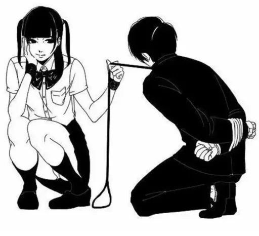 💋 Стикер «dark gothic / готика» для Telegram