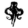 Стикер 56 Black aesthetic emoji