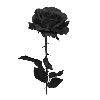 Стикер 6 Black aesthetic emoji