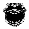 Стикер 54 Black aesthetic emoji