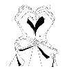 Стикер 29 Black aesthetic emoji