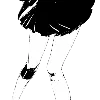 Стикер 10 Black aesthetic emoji