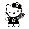 Стикер 12 Black aesthetic emoji