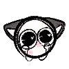 Стикер 2 Black aesthetic emoji