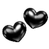 Стикер 26 Black aesthetic emoji