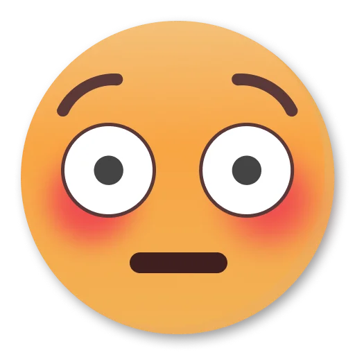 Стикерпак Weird Flushed Emojis ? для Telegram