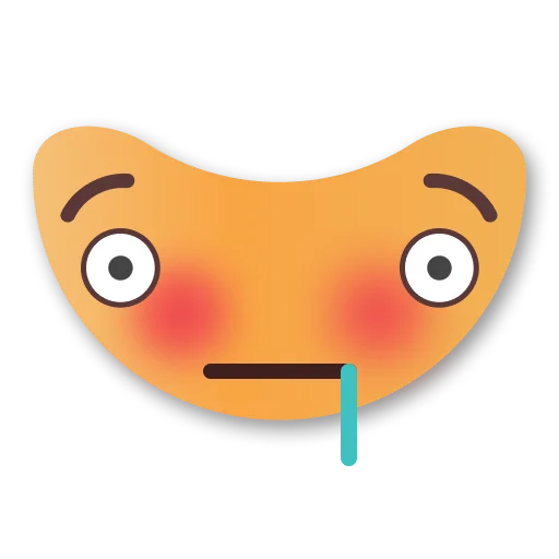 😳 Стикер «Weird Flushed Emojis ?» для Telegram