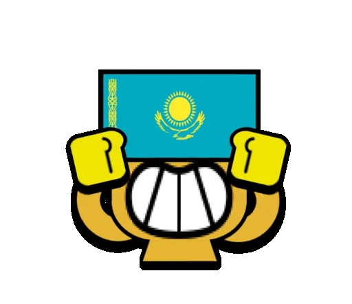 🇰🇿 Стикер «флаги» для Telegram