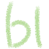 🟩 Эмодзи «Wgreen - зелёный шрифт в карандашной рисовке» для Telegram
