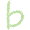 🟩 Эмодзи «Wgreen - зелёный шрифт в карандашной рисовке» для Telegram