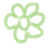 🌸 Эмодзи «Wgreen - зелёный шрифт в карандашной рисовке» для Telegram