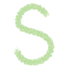 🟩 Эмодзи «Wgreen - зелёный шрифт в карандашной рисовке» для Telegram