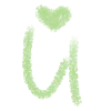 🟩 Эмодзи «Wgreen - зелёный шрифт в карандашной рисовке» для Telegram