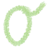 🟩 Эмодзи «Wgreen - зелёный шрифт в карандашной рисовке» для Telegram