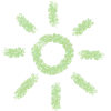 ☀️ Эмодзи «Wgreen - зелёный шрифт в карандашной рисовке» для Telegram