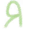 🟩 Эмодзи «Wgreen - зелёный шрифт в карандашной рисовке» для Telegram