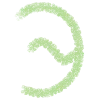 🟩 Эмодзи «Wgreen - зелёный шрифт в карандашной рисовке» для Telegram