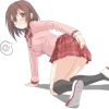 Стикер 51 Tyanki #anime #girl