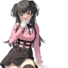 Стикер 55 Tyanki #anime #girl