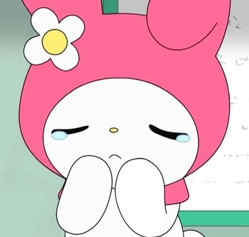 😢 Стикер «I love my Melody» для Telegram