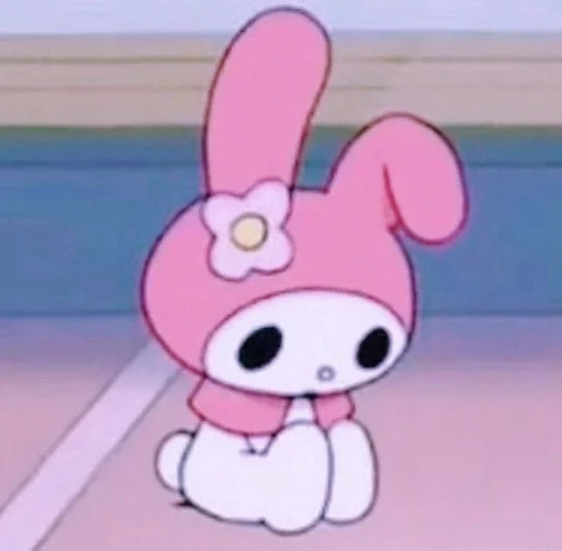 😶 Стикер «I love my Melody» для Telegram
