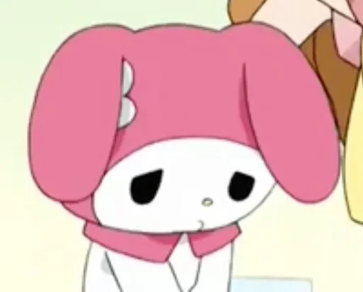 😔 Стикер «I love my Melody» для Telegram