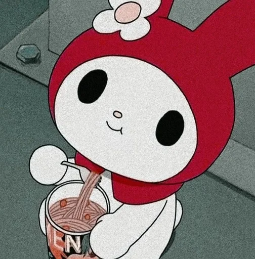 🍜 Стикер «I love my Melody» для Telegram