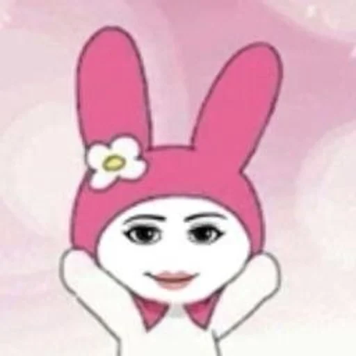 🙂 Стикер «I love my Melody» для Telegram