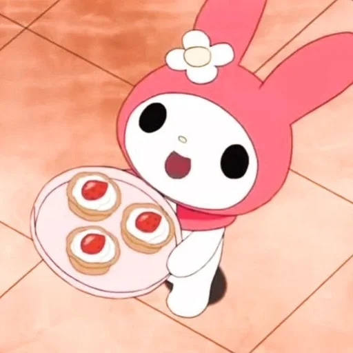 🥧 Стикер «I love my Melody» для Telegram