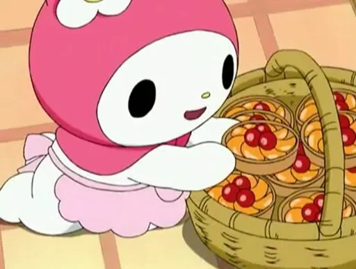 😋 Стикер «I love my Melody» для Telegram